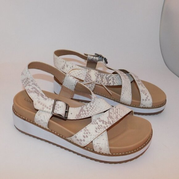 LUCKY BRAND Irissy Platform sandals new - Picture 4 of 5